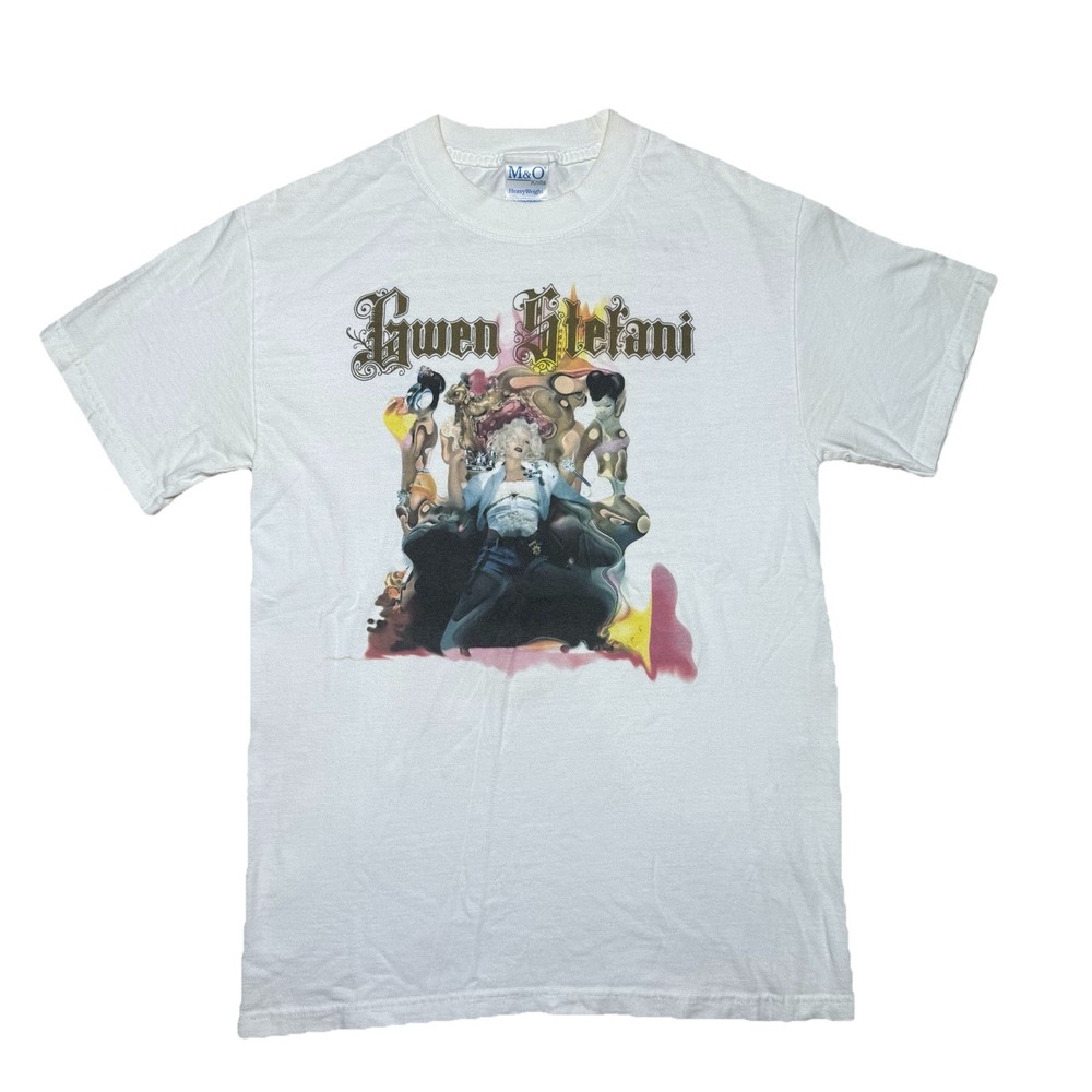 Vintage 2005 Gwen Stefani Harajuku Lovers Tour T-Shirt Size Small S Pop Grunge