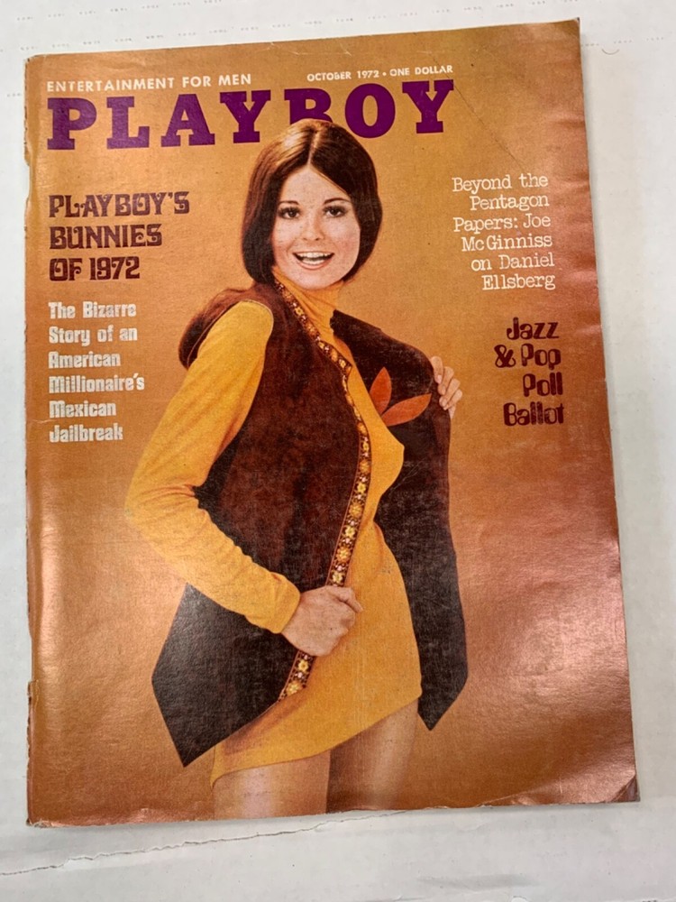 Playboy Magazine October 1972 Bunnies Of 1972 Very Good