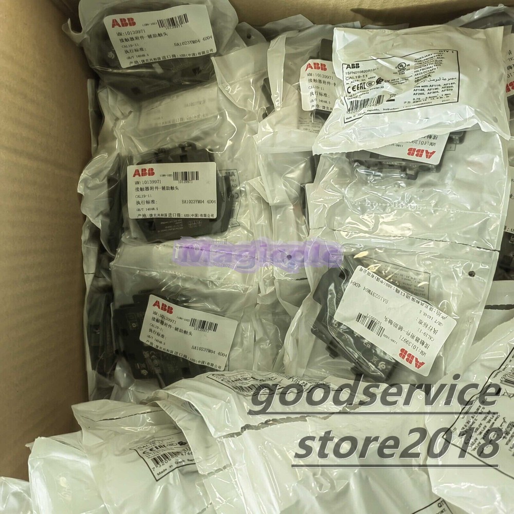 1PC NEW ABB CAL19-11 Auxiliary Contactor Block
