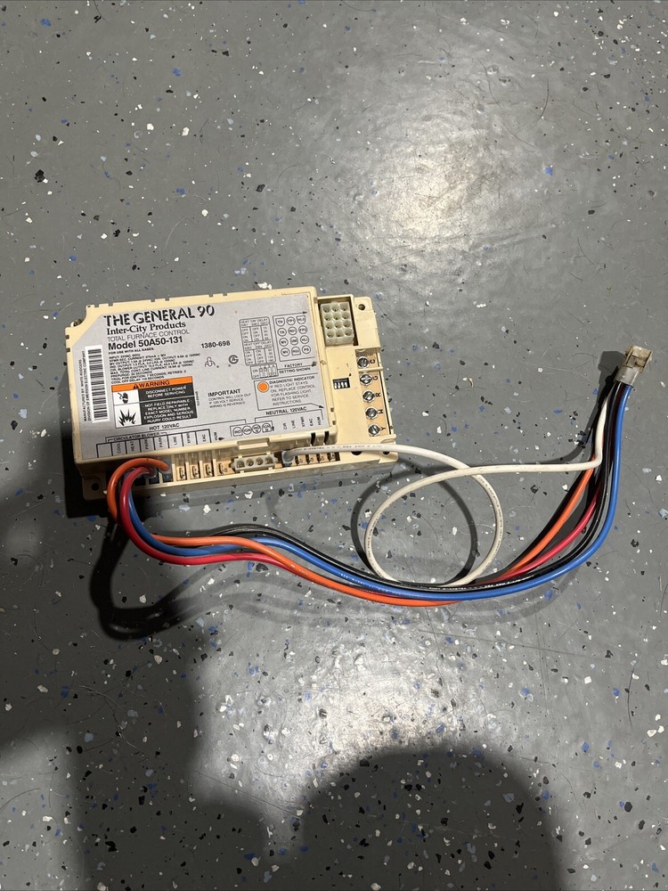 50A50-131 White Rodgers Furnace Fan Control gas furnace Circuit board  1380-698