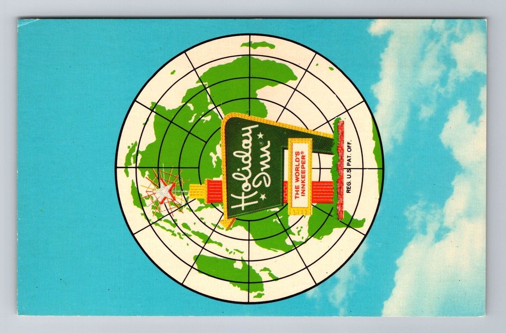 Hot Springs AR-Arkansas, Holiday Inn, Advertising, Vintage Souvenir Postcard