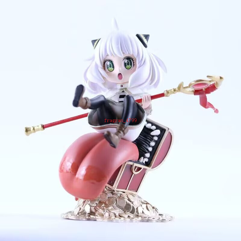 Anime SPY×FAMILY Anya Forger Cosplay Frieren Figure Doll Model Toy Ornament Gift
