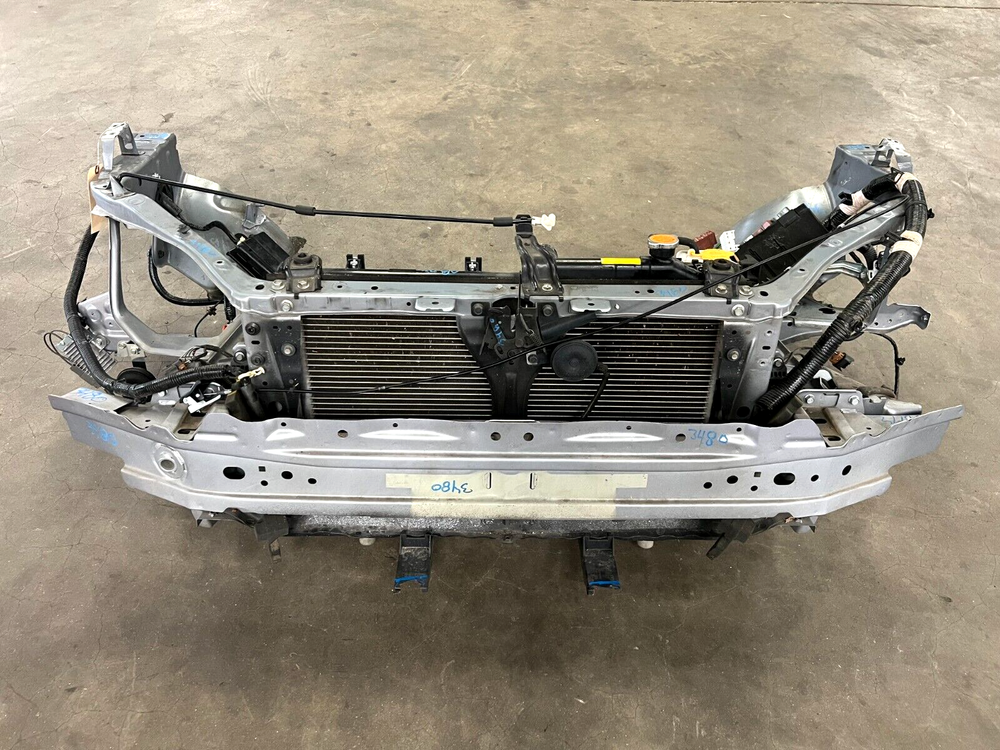 13-17 SUBARU CROSSTREK FRONT RADIATOR CORE SUPPORT FRAME RAIL, OEM LOT3480