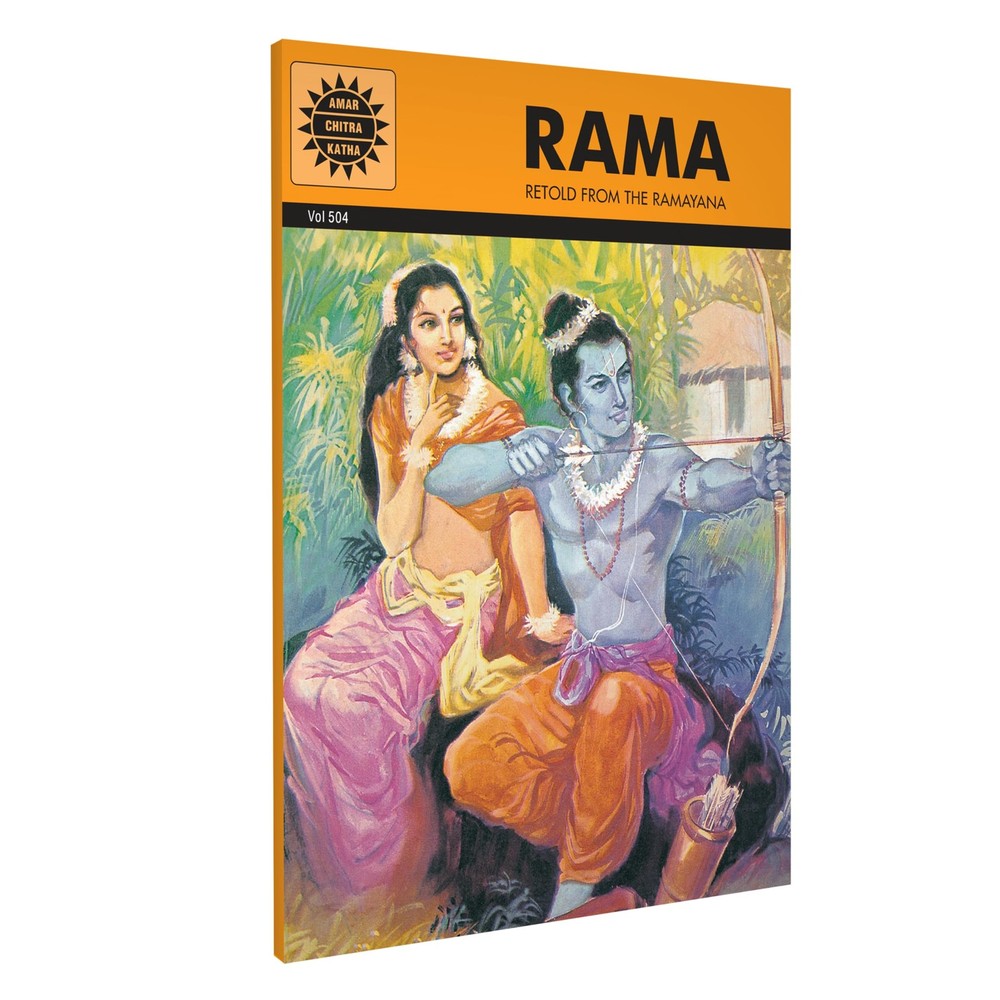 Rama: Retold from the Ramayna ( Amar Chitra Katha) (English and Hindi Edition)