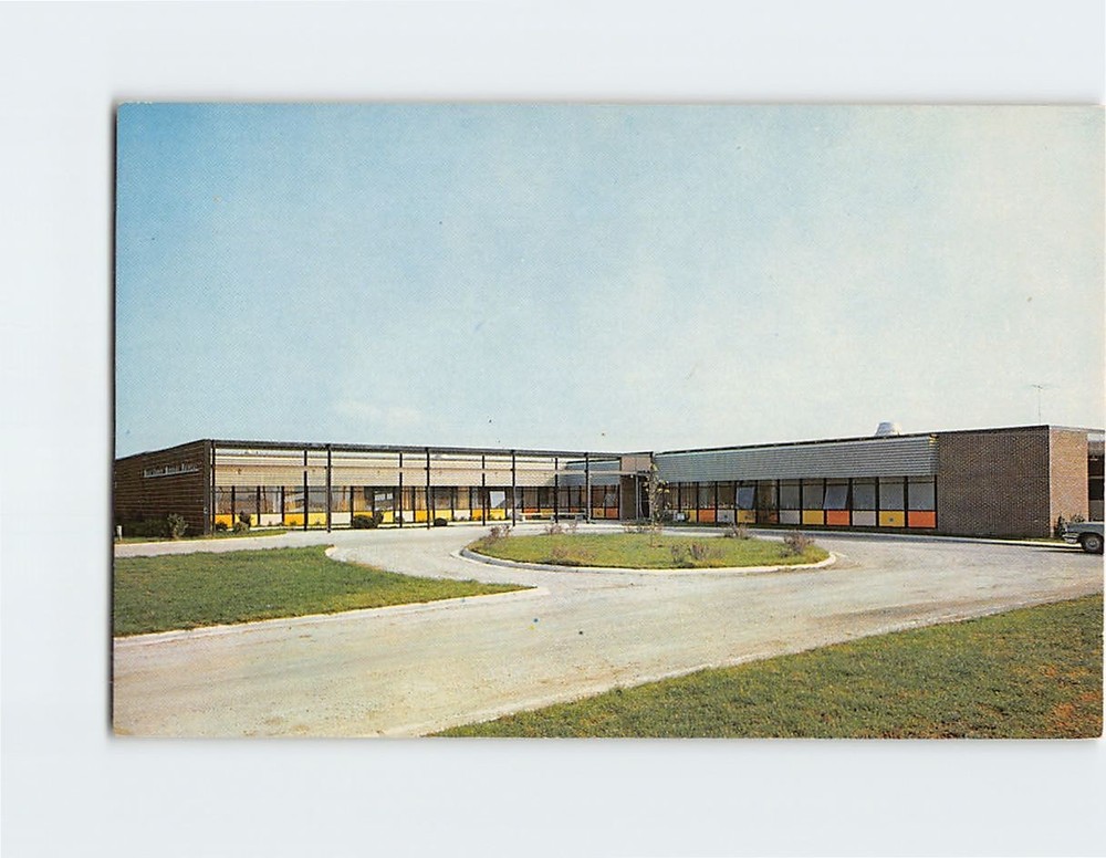 Postcard Bates County Memorial Hospital Butler Missouri USA