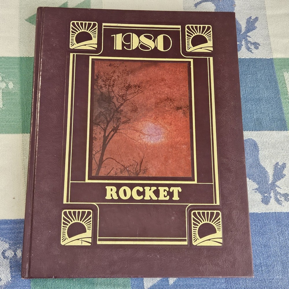 Reeths Puffer High School 1980 Year Book Muskegon Michigan