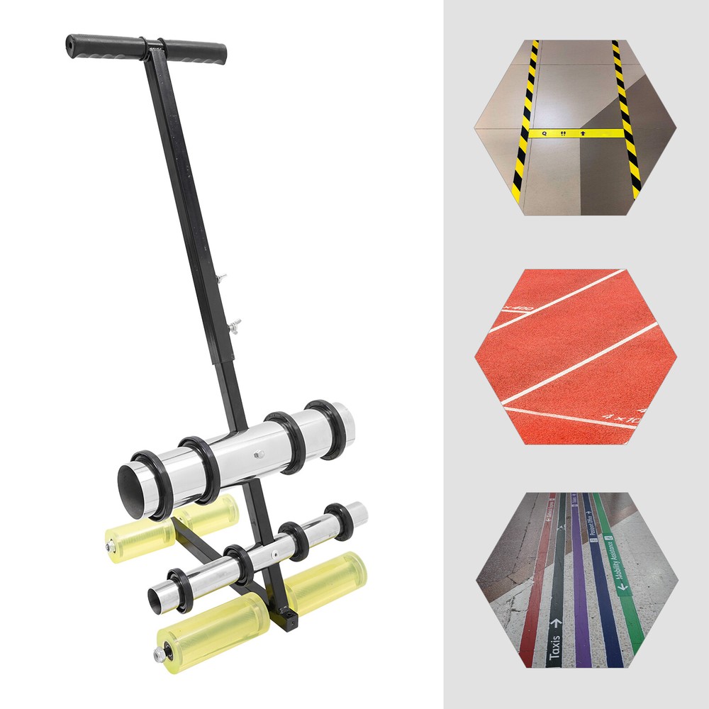 Adjustable Floor Paint Tape Applicator for Road Marking and DIY Projects