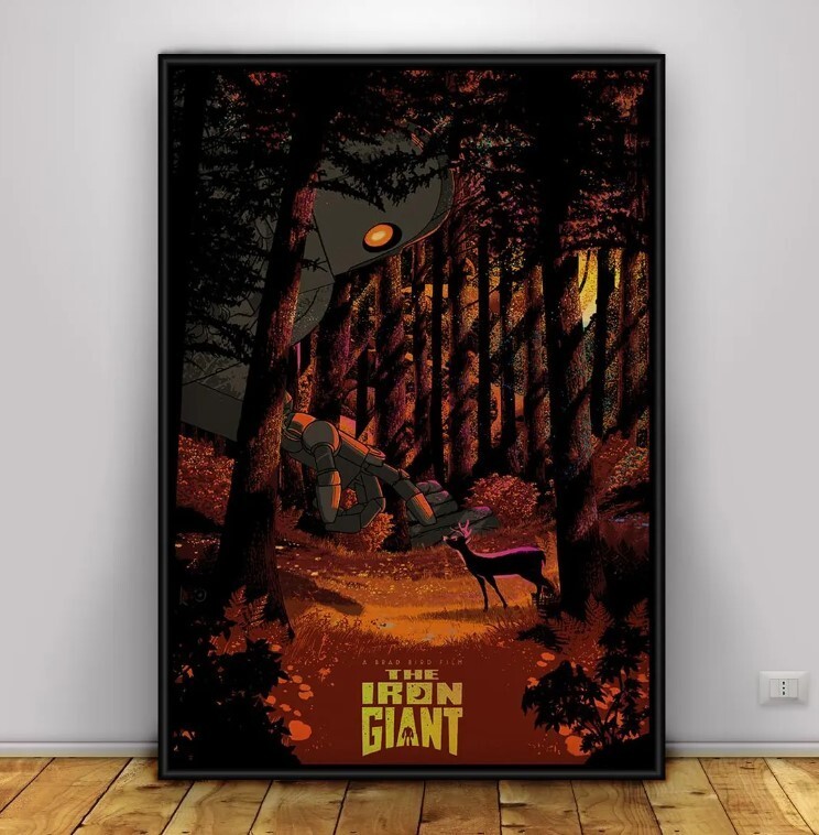 The Iron Giant Poster | Wall Art | Wall Prints | Home Decor 2