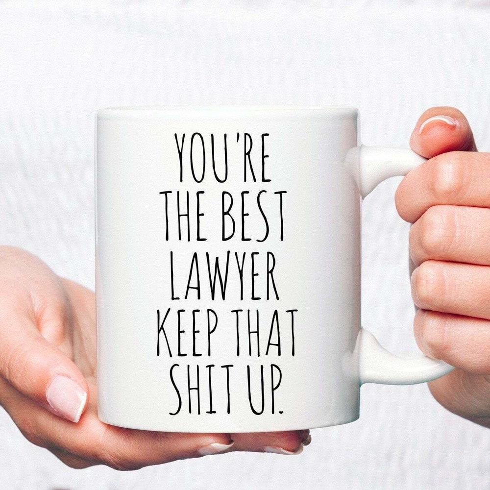 Funny Lawyer Mug New Lawyer Gift Lawyer Graduation Attorney Gift Lawyer Dad