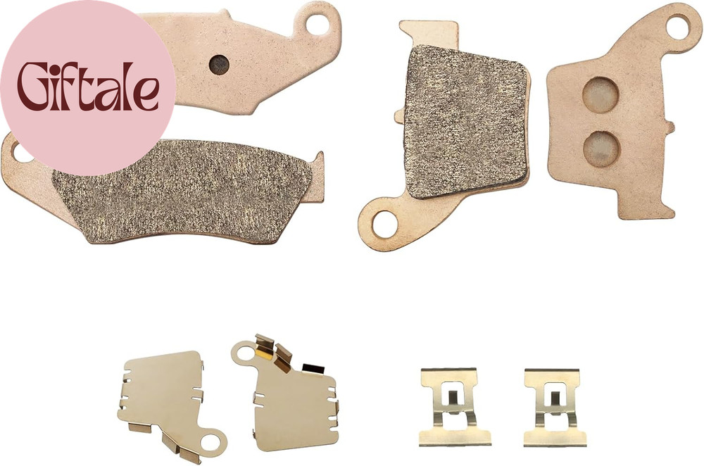 Front Rear Brake Pads Sintered for Honda CRF450R CRF250R CR250 CR125 CRF450X CRF