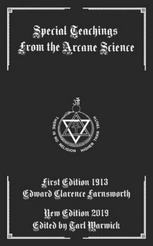 Special Teachings from the Arcane Science by Warwick, Tarl, Like New Used, Fr...
