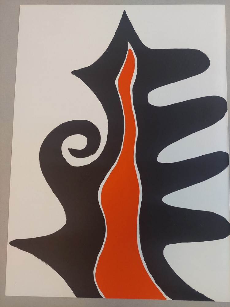 Alexander CALDER Original lithograph. Maeght editeur, Paris, 1973