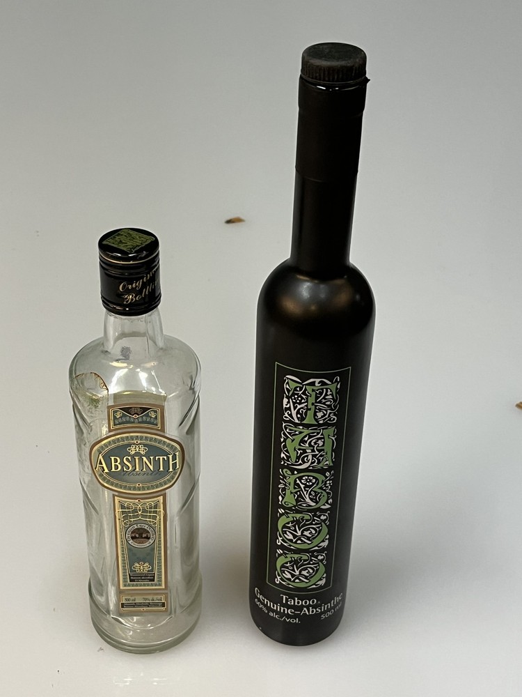 Rare Antique Absinthe Bottle - Unique Apothecary Collectible-image