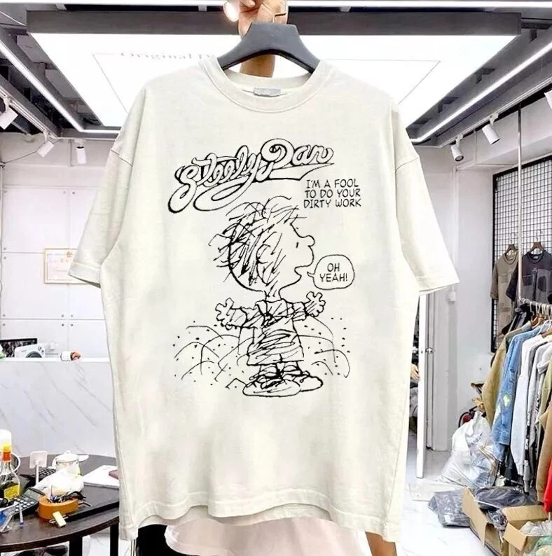 Steely Dan Band Natural Short Sleeve Unisex Tshirt Men Women S-5XL BO2615