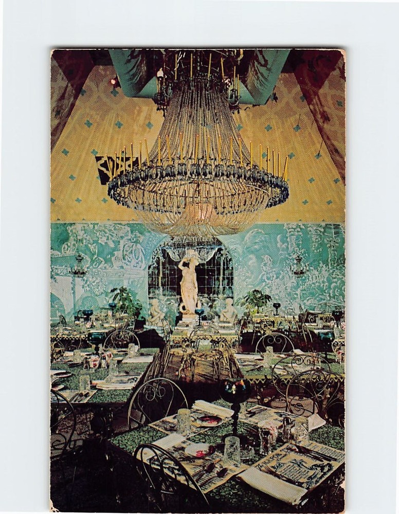 Postcard Chandelier Room Kapok Tree Inn North Haines Road Clearwater Florida USA