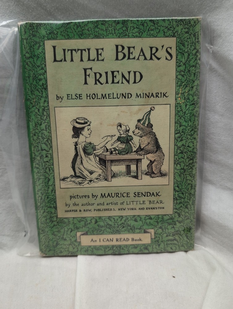 Vintage Little Bear's Friend I Can Read Book - Hard Back 1960 Maurice Sendak