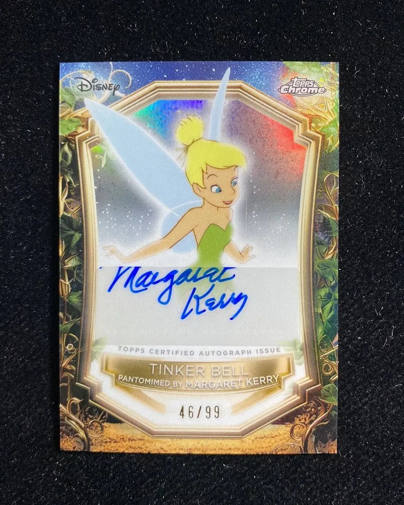 2025 Topps Chrome Disney Wonder Tinker Bell 49/99 Enchantments Auto #EA-MK OC53