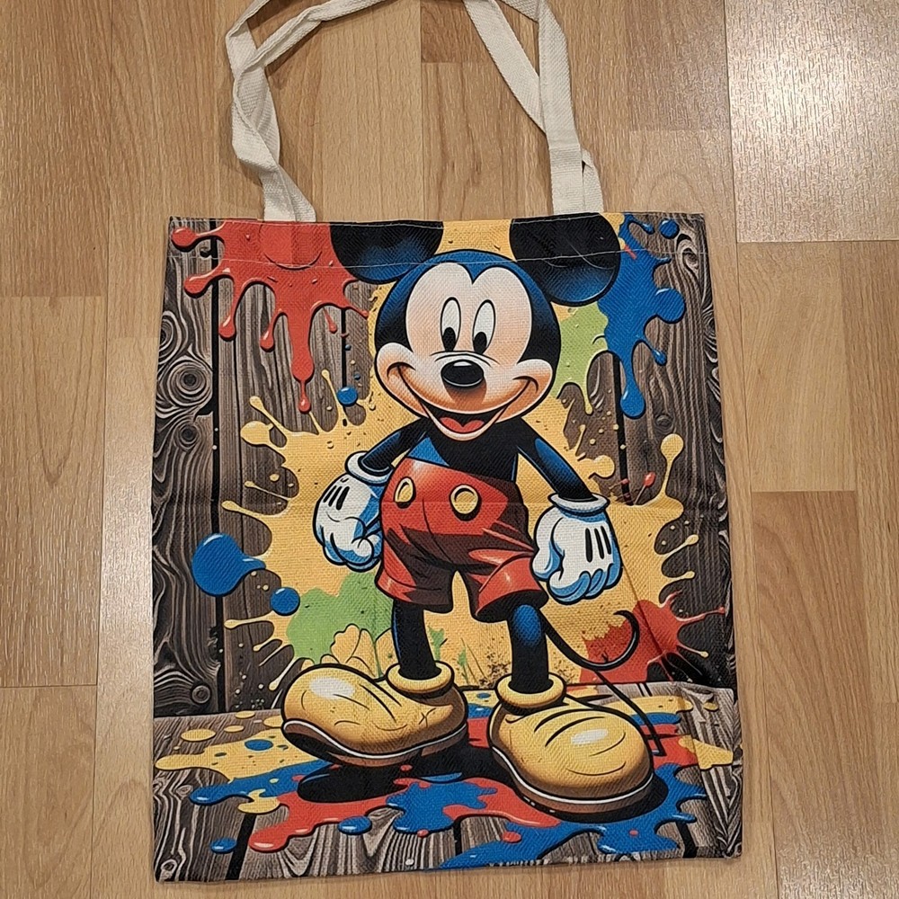 Disneys Mickey Mouse Shopping Tote Bag