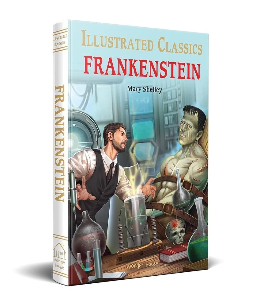 Frankenstein : illustrated Abridged Children Classics English Multicolor