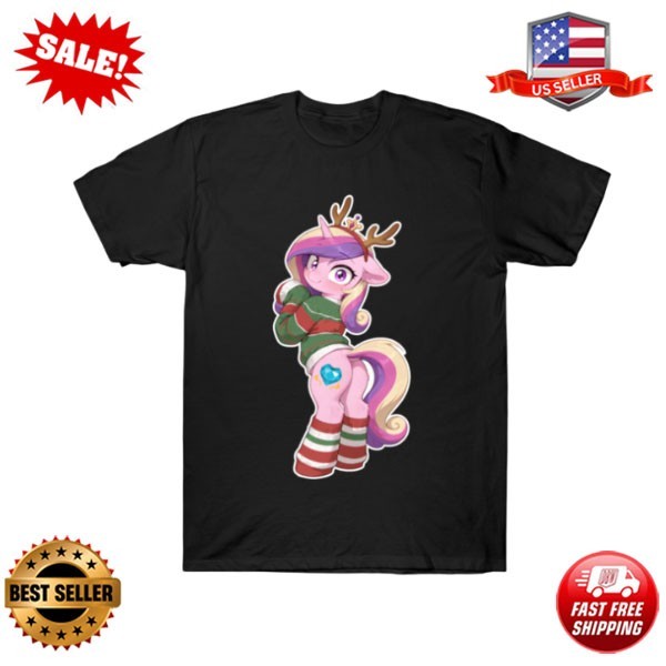 My Little Pony Princess Cadance Christmas Sweater T-Shirt  S-3XL
