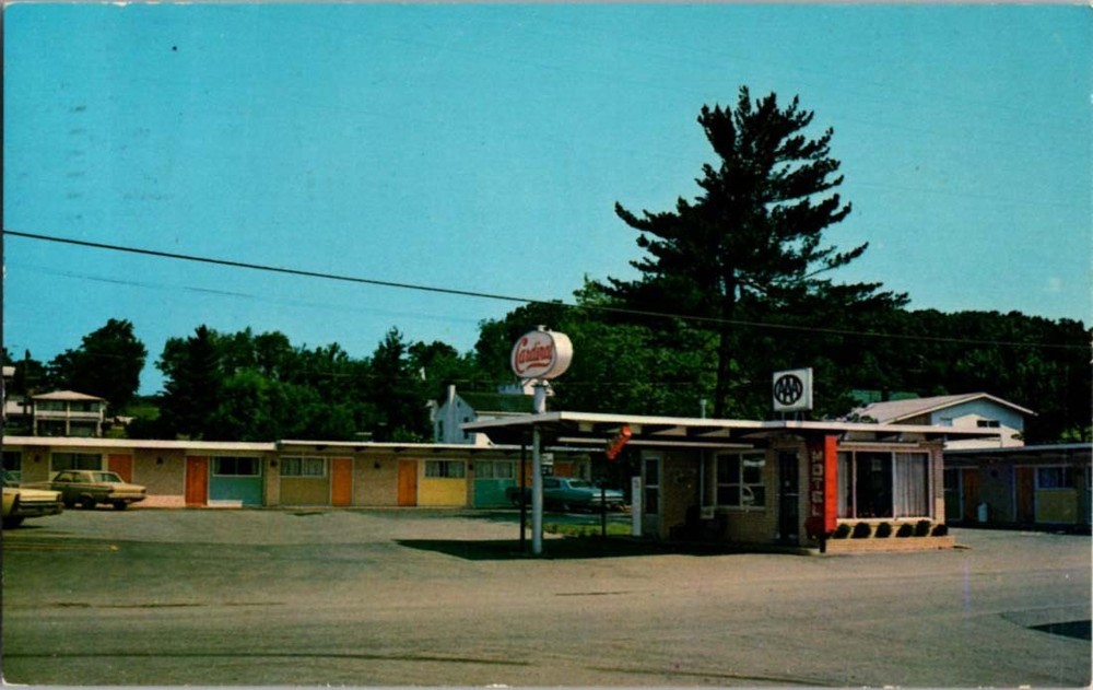 Pre-1980 MOTEL SCENE New Stanton - Near West Mifflin & Pittsburgh PA m/14 BJ7985