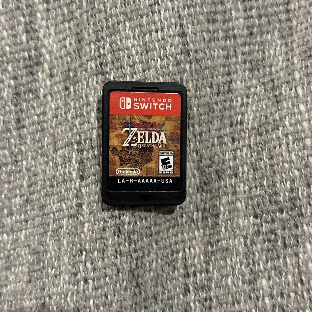 The Legend of Zelda: Breath of the Wild Nintendo Switch,TESTED,CART ONLY
