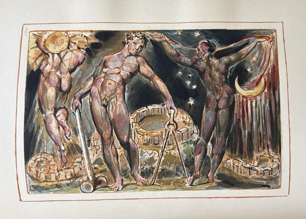 WILLIAM BLAKE Jerusalem Trianon Press Facsimile LIMITED EDITION #422 HC Folio