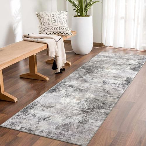 Abstract Runner Rug 2x6 Washable Non-Slip Hallway Kitchen Carpet-image