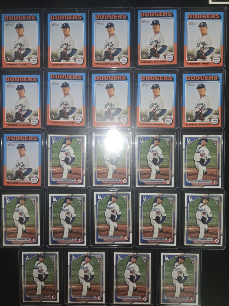 Yamamoto RC Rookie Lot Of 24