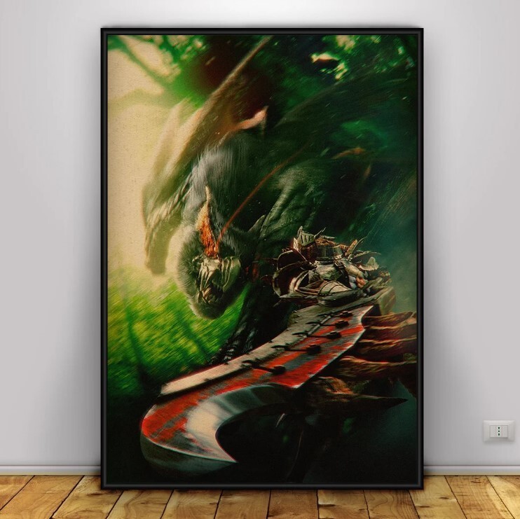 Monster Hunter World Game Poster | Wall Art | Wall Prints 4