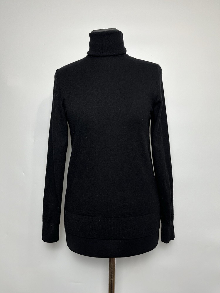 Moncler Womens High Neck Black Sweater Size XS