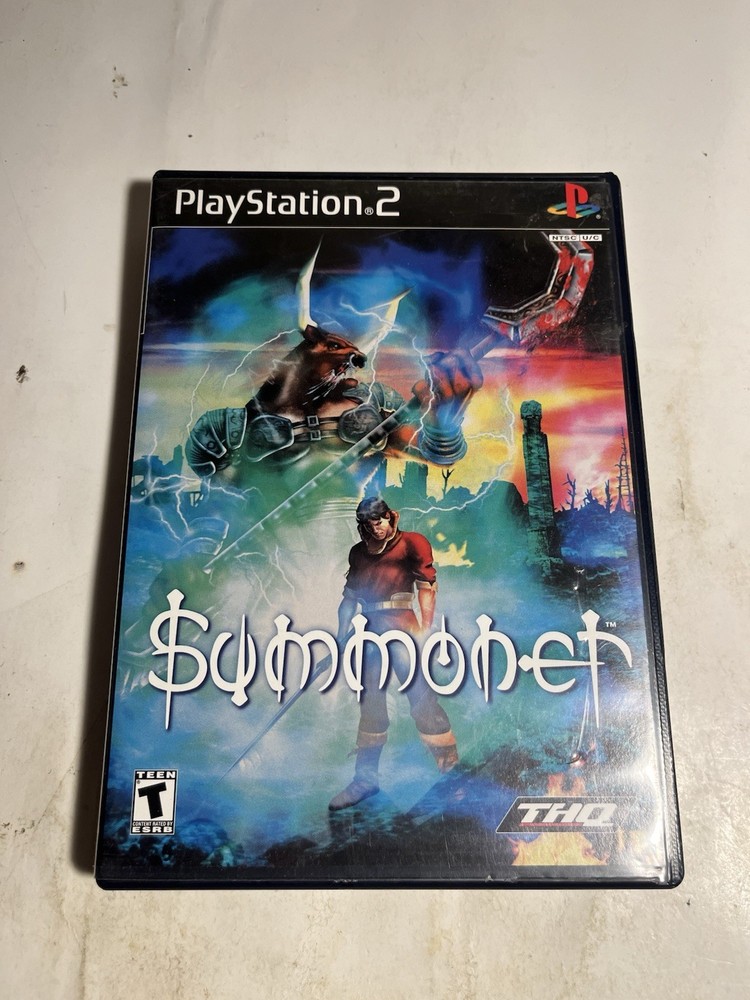 Summoner (Sony PlayStation 2, 2000) PS2 CIB Complete Tested!