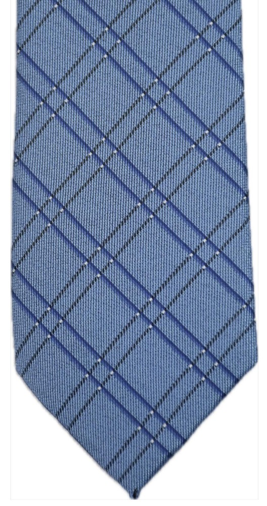 Alfani Men Brigham Check Stain Resistent Slim Tie Necktie 2 3/4