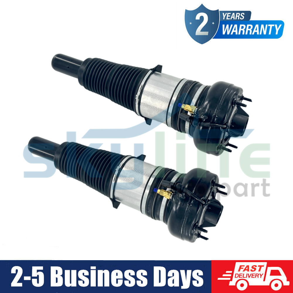 Porsche Macan 3.0L 15-20 Front Air Suspension Shock Struts Pair 95B616039K