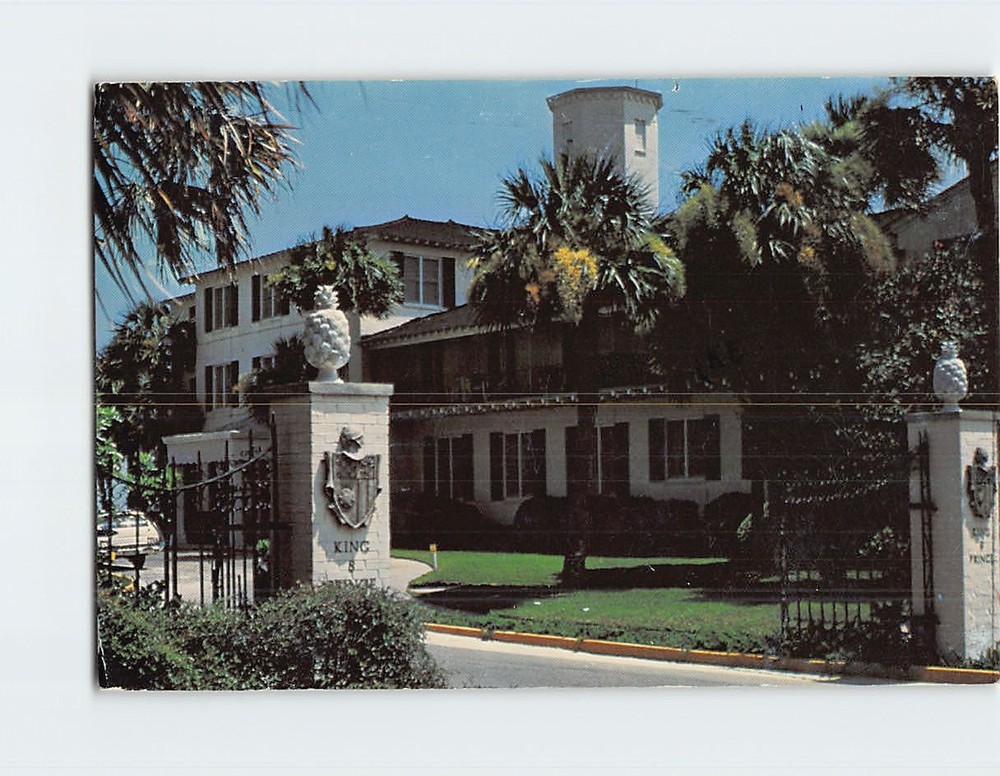 Postcard King & Prince Beach Hotel St. Simons Island Georgia USA