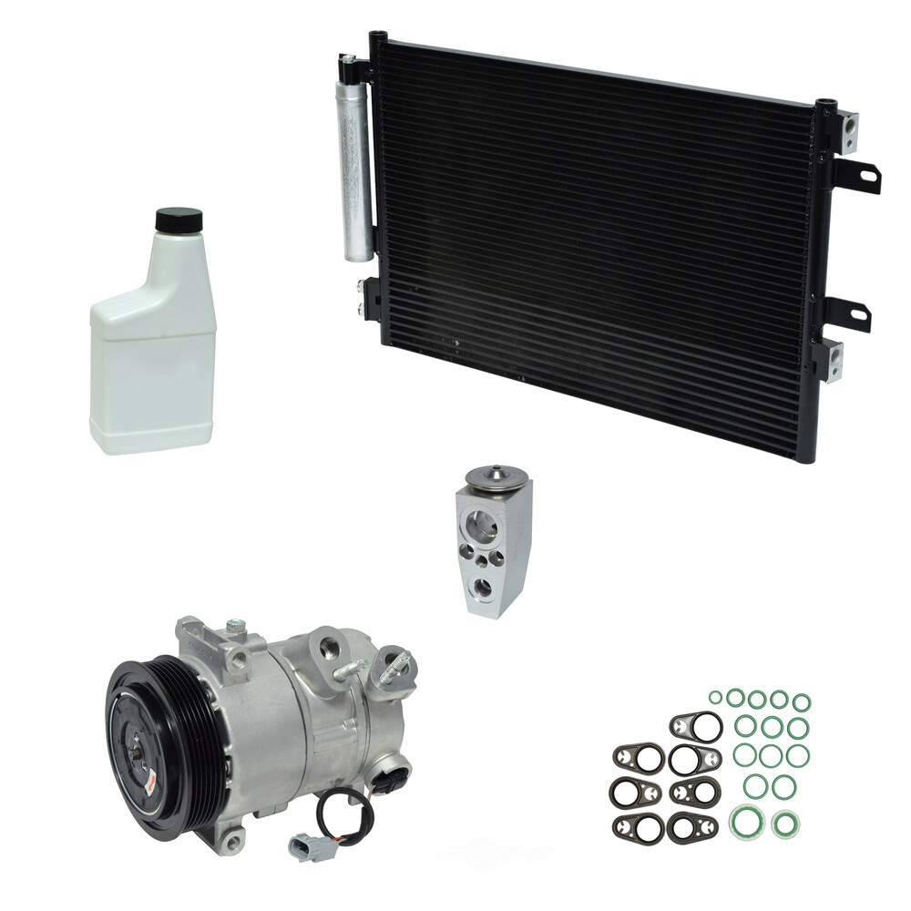 A/C Compressor Kit with Condenser Replacement UAC KT 5938A