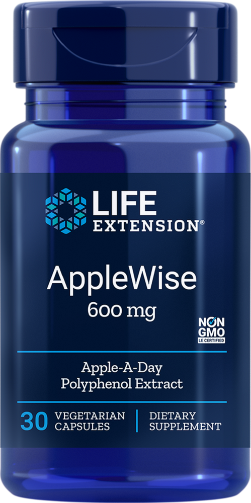Life Extension Apple Wise Polyphenol Extract Supplement 30 Capsules