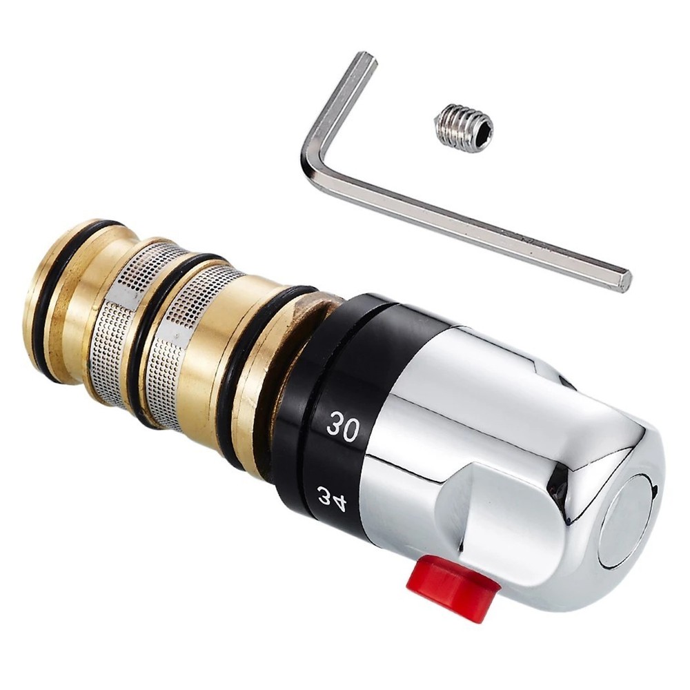 Single Lever Shower Tap Valve Repair Kit with Temperature Control Handle  