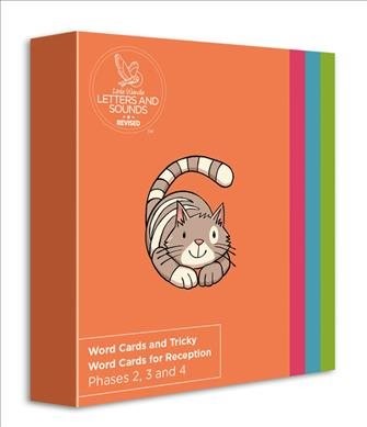 Word Cards For Reception (ready-To-Use Cards) by Wandle Learning Trust And Li...