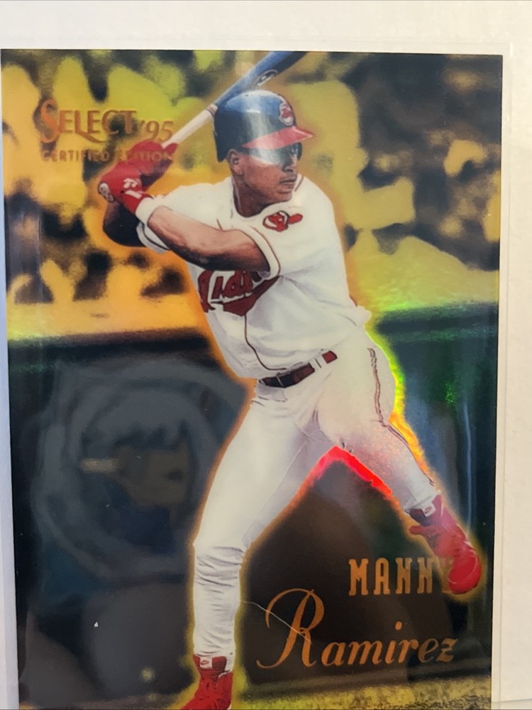 1995 Select Certified Edition Manny Ramirez Mirror Gold #48 Cleveland