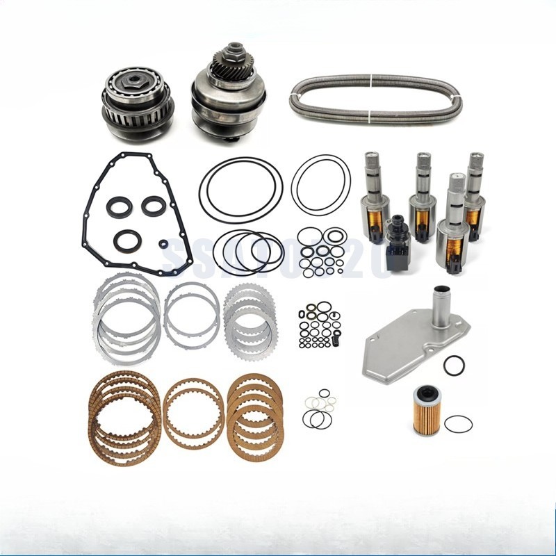 For Nissan CVT Transmission Master Rebuild Kit +Pulley Set w/Belt RE0F11A JF015E