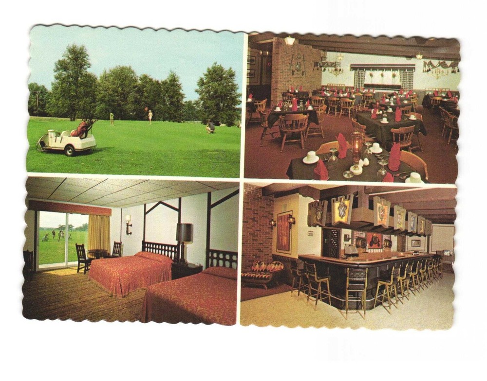 The Coachman's INN, Edgerton Stoughton WI vintage postcard unposted