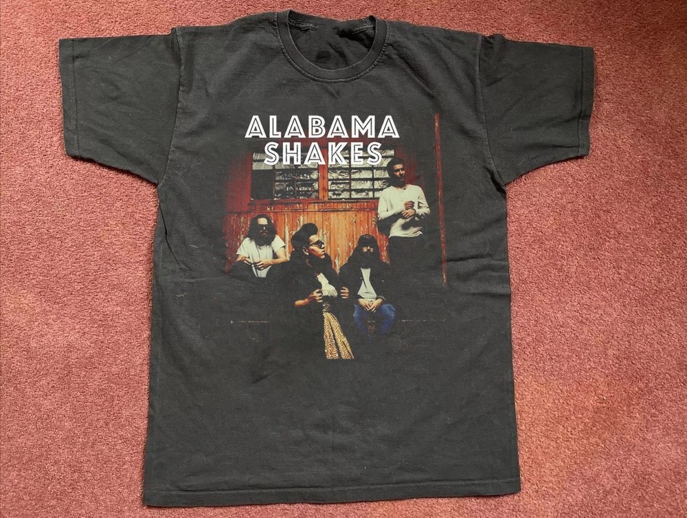 Alabama Shakes Black Cotton Shirt Full size S-5XL unisex RARE