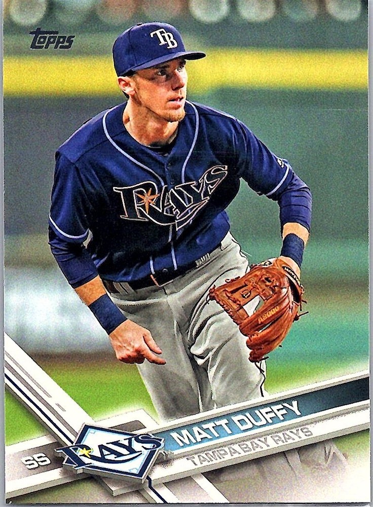 2017 Topps #551 Matt Duffy Tampa Bay Rays