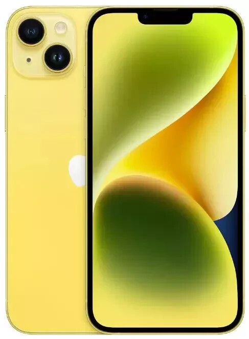 Apple iPhone 14: Unlocked - 256GB - Yellow (Excellent Condition)