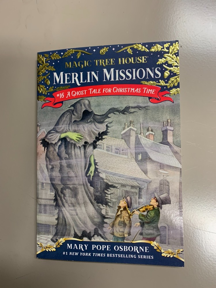 Magic Tree House Merlin: #16A Ghost Tale for Christmas Time, Paperback, New