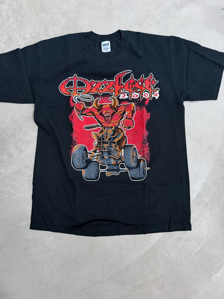 Vintage 2004 Ozzfest Shirt Men’s Ozzy Osbourne Black Size XL Band Tee