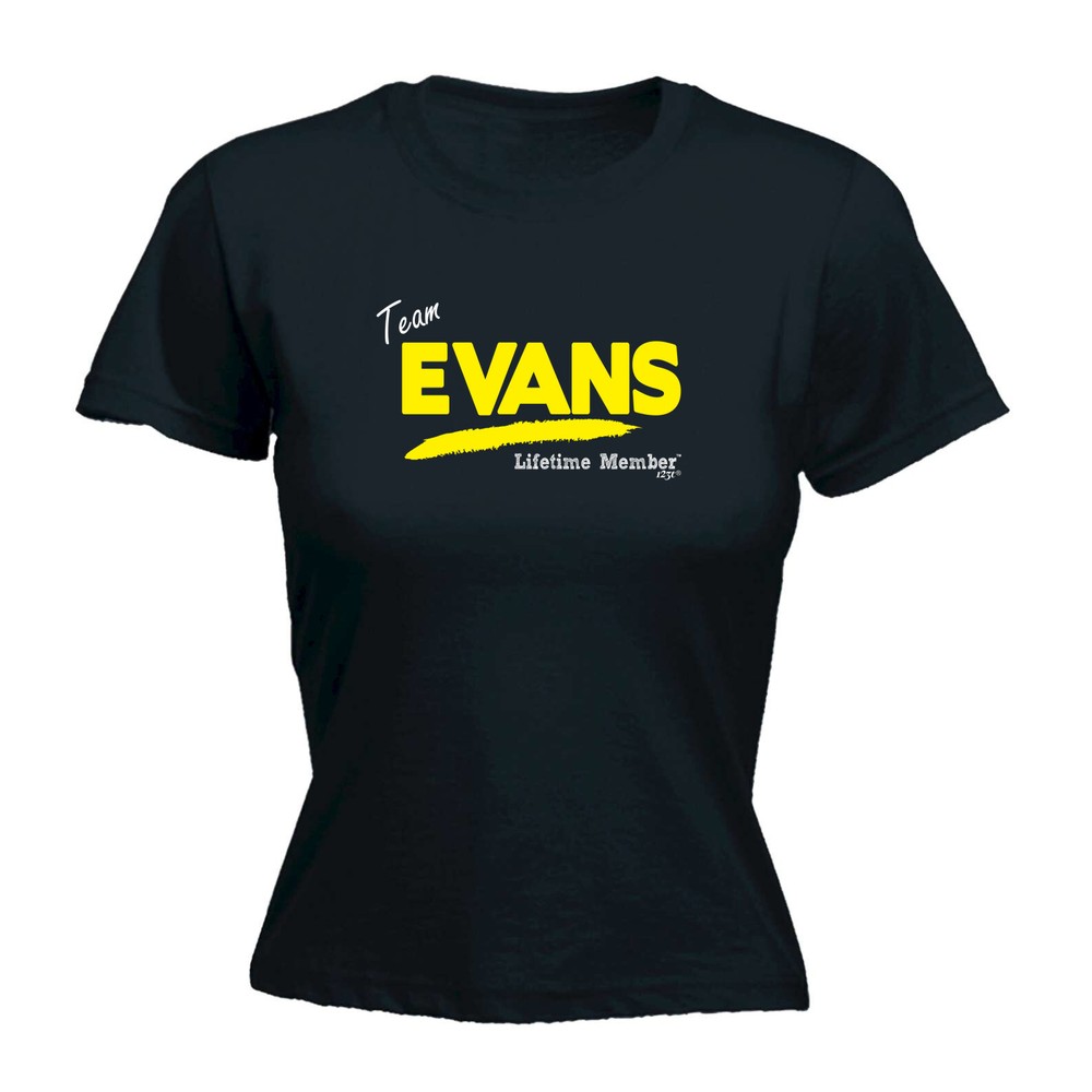 Evans V1 Lifetime Member - Womens T Shirt Funny T-Shirt Novelty gift tshirt