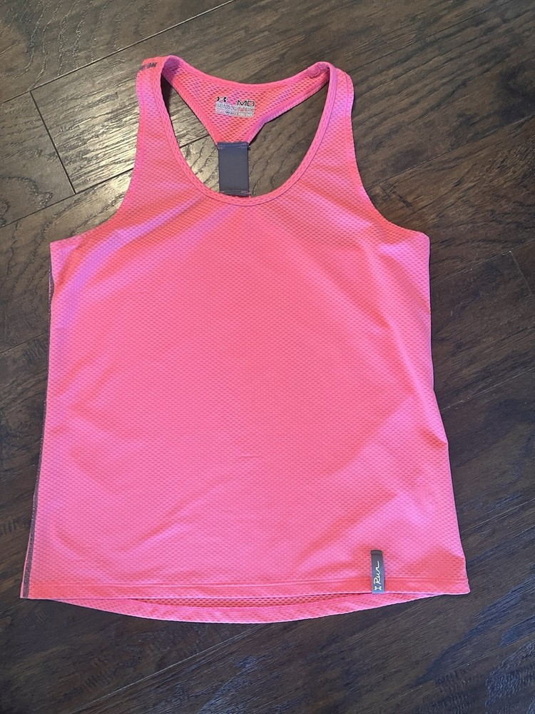 Women's Athletic HeatGear Armour Racer Tank Top Size M