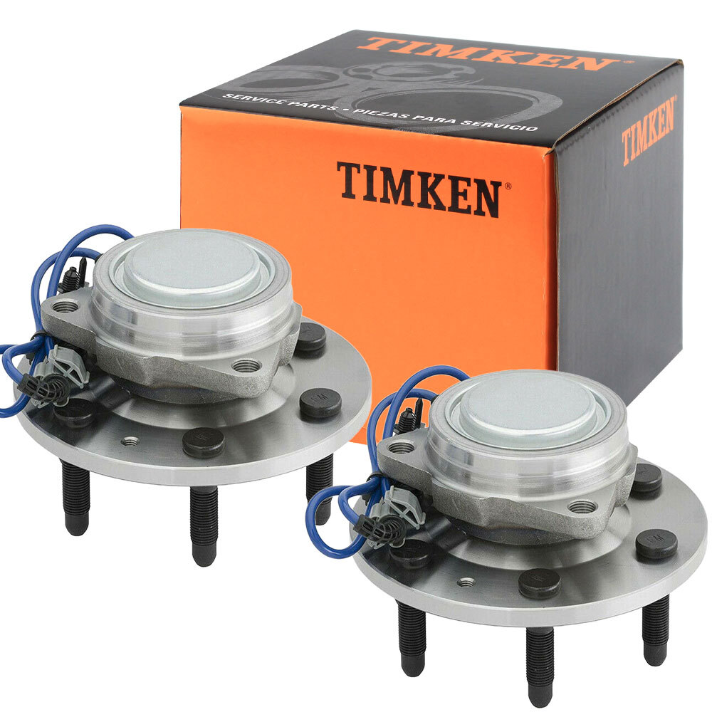 2PCS Timken 2WD Front Wheel Hub Bearing for Chevy Silverado 1500 Avalanche 6 Lug